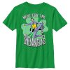 DC COMICS Boy's Batman St. Patrick's Day Joker Here For The Shenanigans Child T-Shirt
