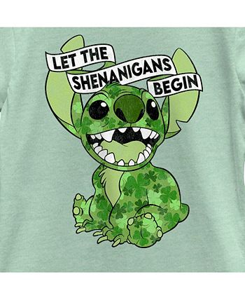 Girl's Lilo & Stitch St. Patrick's Day Stitch Let The Shenanigans Begin Child T-Shirt Disney Girl's Lilo & Stitch St. Patrick's Day Stitch Let The Shenanigans Begin Child T-Shirt -Carter’s Shop