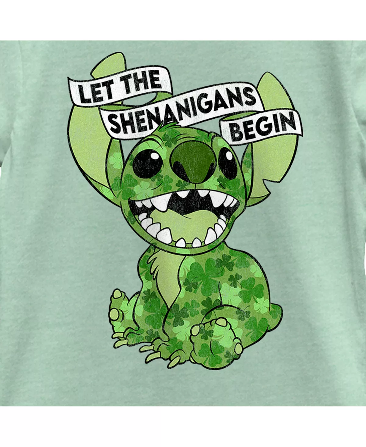 Girl's Lilo & Stitch St. Patrick's Day Stitch Let The Shenanigans Begin Child T-Shirt Disney Girl's Lilo & Stitch St. Patrick's Day Stitch Let The Shenanigans Begin Child T-Shirt -Carter’s Shop