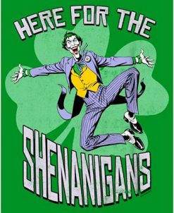 DC COMICS Boy's Batman St. Patrick's Day Joker Here For The Shenanigans Child T-Shirt 2 DC COMICS Boy's Batman St. Patrick's Day Joker Here For The Shenanigans Child T-Shirt -Carter’s Shop 23728683 fpx