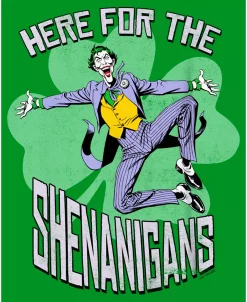 DC COMICS Boy's Batman St. Patrick's Day Joker Here For The Shenanigans Child T-Shirt 3 DC COMICS Boy's Batman St. Patrick's Day Joker Here For The Shenanigans Child T-Shirt -Carter’s Shop 23728683 fpx