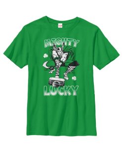 Marvel Boy's St. Patrick's Day Thor Mighty Lucky Child T-Shirt