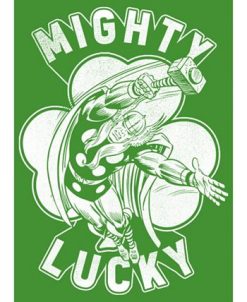 Marvel Boy's St. Patrick's Day Thor Mighty Lucky Clover Child T-Shirt -Carter’s Shop 23729350 fpx