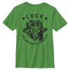 Marvel Boy's Avengers St. Patrick's Day Luck Has Nothing To Do With It Child T-Shirt
