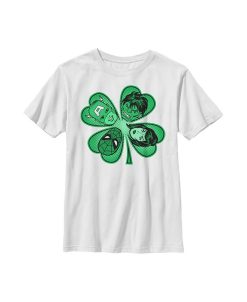 Marvel Boy's St. Patrick's Day Hero Four-Leaf Clover Child T-Shirt
