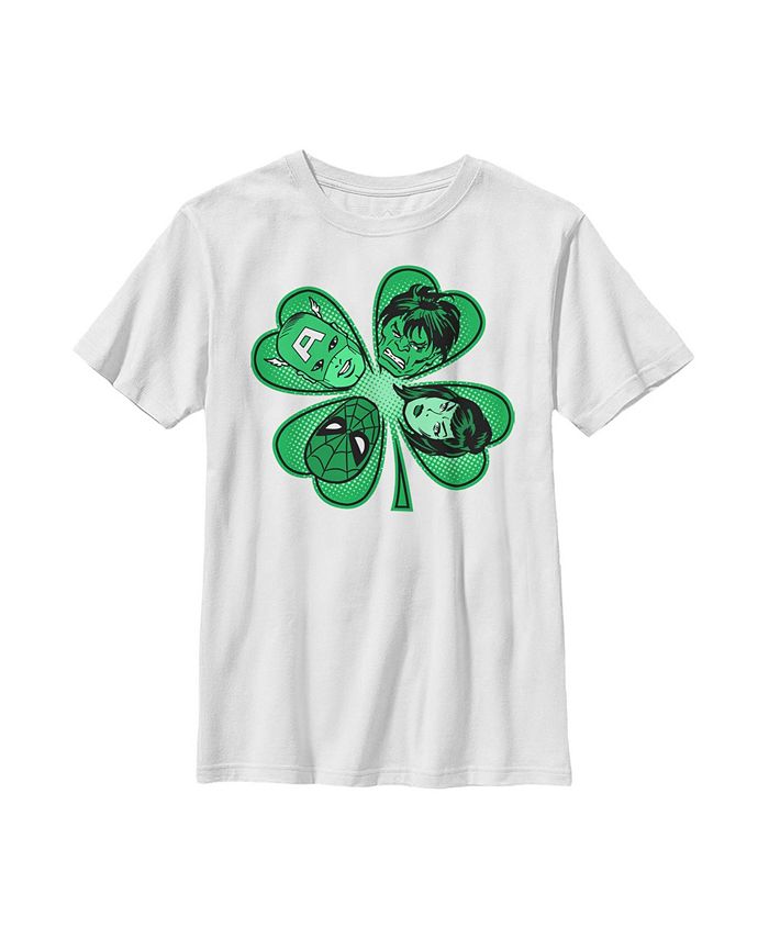 Boy's St. Patrick's Day Hero Four-Leaf Clover Child T-Shirt Marvel Boy's St. Patrick's Day Hero Four-Leaf Clover Child T-Shirt -Carter’s Shop