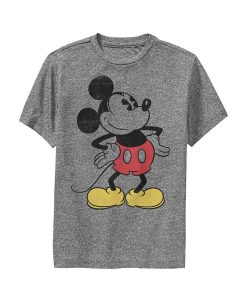 Disney Boy's Mickey & Friends Classic Mickey Distressed Child Performance Tee