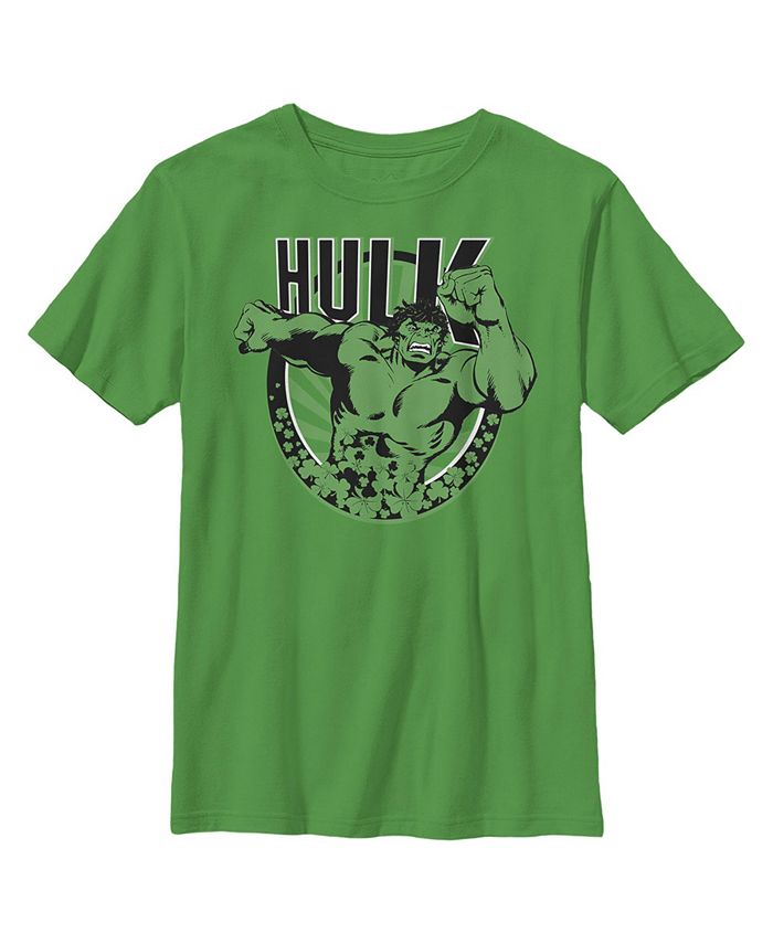 Boy's St. Patrick's Day Hulk Running Shamrock Child T-Shirt Marvel Boy's St. Patrick's Day Hulk Running Shamrock Child T-Shirt -Carter’s Shop