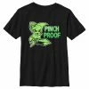 NINTENDO Boy's Legend Of Zelda St. Patrick's Day Link Pinch Proof Sketch Child T-Shirt