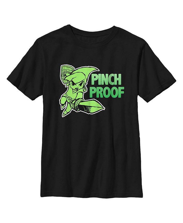 Boy's Legend Of Zelda St. Patrick's Day Link Pinch Proof Sketch Child T-Shirt NINTENDO Boy's Legend Of Zelda St. Patrick's Day Link Pinch Proof Sketch Child T-Shirt -Carter’s Shop