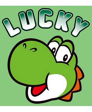 Girl's Super Mario St. Patrick's Day Lucky Yoshi Retro Child T-Shirt NINTENDO Girl's Super Mario St. Patrick's Day Lucky Yoshi Retro Child T-Shirt -Carter’s Shop