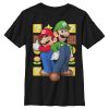 NINTENDO Boy's And Luigi Child T-Shirt