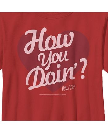 y's Friends Valentine's Day How You Doin' Heart Child T-Shirt Warner Bros Y's Friends Valentine's Day How You Doin' Heart Child T-Shirt -Carter’s Shop