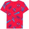 Hybrid Little Boys Spiderman All Over Print Short Sleeve T-shirt
