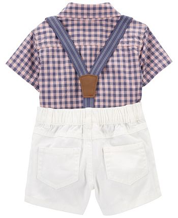 Baby Boys Dress Me Up Shorts, Suspenders And Bodysuit, 3 Piece Set Carter's™ Baby Boys Dress Me Up Shorts, Suspenders And Bodysuit, 3 Piece Set -Carter’s Shop