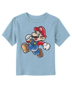 NINTENDO Toddler's Colored In Mario Unisex T-Shirt