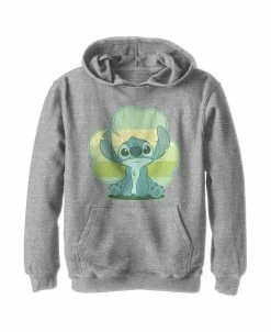 Disney Boy's Lilo & Stitch Retro Shamrock Pride Child Pull Over Hoodie
