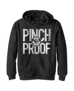 Boy's St. Patrick's Day Captain Marvel Pinch Proof Child Pull Over Hoodie