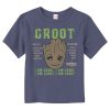Marvel Toddler's Guardians Of The Galaxy Vol. 2 Groot Skills Unisex T-Shirt