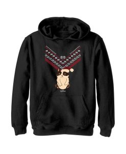 Marvel Boy's Hawkeye Christmas Cateye Child Pull Over Hoodie