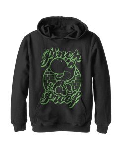 NINTENDO Boy's Yoshi Pinch Proof Child Pull Over Hoodie
