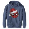 Marvel Boy's Christmas Spider-Man Santa Hat Child Pull Over Hoodie