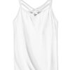 Epic Threads Big Girls Criss-Cross Shelf Camisole, Created For Macy's
