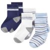 First Impressions Baby Boys Striped Crew Socks, Pack Of 3, Created For Macy's